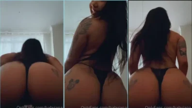 Baby Japa Showing the Bandon to Camera