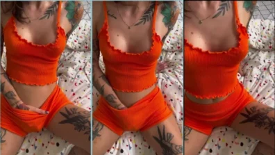 That prd stuck his hand in her panties and started masturbating