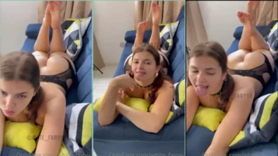 The hottest mackerel on the internet, Kerolay Chaves lying without panties