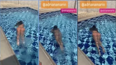 AMR.777 loves swimming peladinha at home