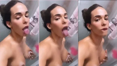 Leaked a video of Sophia Carracini in the bath