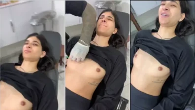 Little bitch cereise almeida tattooing his nipple