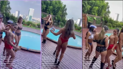 Tatuaane with hot nymphets dancing sensually