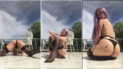 Amber Ford Erotic Video with Rosy Pussy