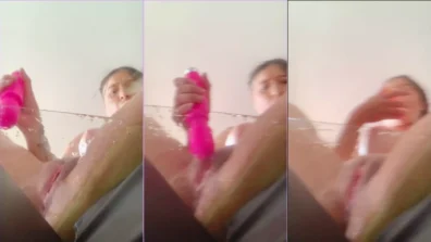 Vancasta using a vibrator and enjoying a lot