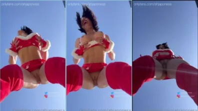 Well provocative ahjapanese is showing the sherry