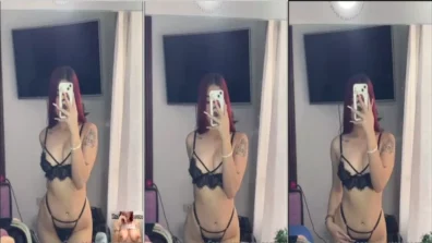 Sensual Veroh Gomez Video in front of the mirror