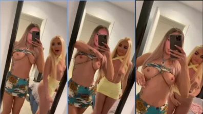 Zara Yasmin Busty Playing with Blonde Friend
