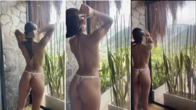 Camila Jimenez taking a tasty bath