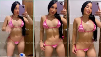 See only Carolina Tobon with panties and bra