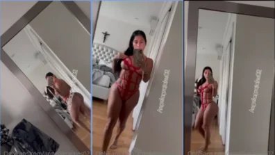 Angela Grajales in Porn XXX in your lingerie room