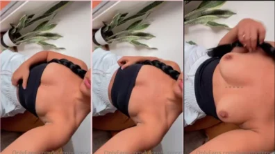 Karen Botero Busty Cabelão Showing Beautiful Breasts