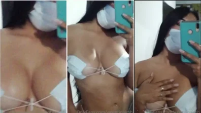 Porn Valentina Olivar mask in the video Onlyfans