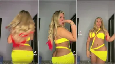 Video of tiktoker desiree gonzalez showing everything