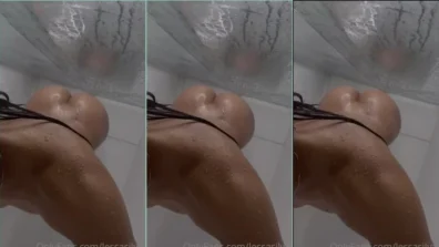 Hot Onlyfans Lessa Silva filming taking a shower