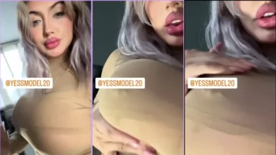 Nia orozco in sensual video playing horny