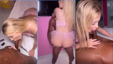 Negão put Aline Faria to breastfeed