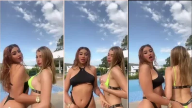 Tina quintero busty with friend kissing