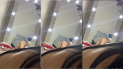 Sophia Ramirez at Pataria's delight on the bed