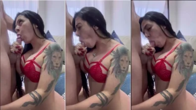 Dri Lamb Brunette Tattooed in Video Boglet